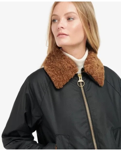 Barbour Carloway jacket black black/ancient