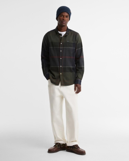BARBOUR Barbour Dunoon tailored long-sleeved shirt
