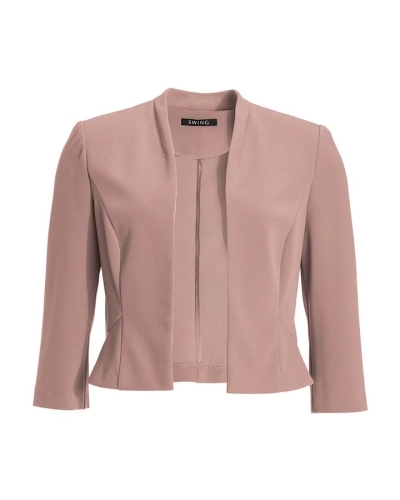 Swing jacket jersey crepe vintage pink vintage pink
