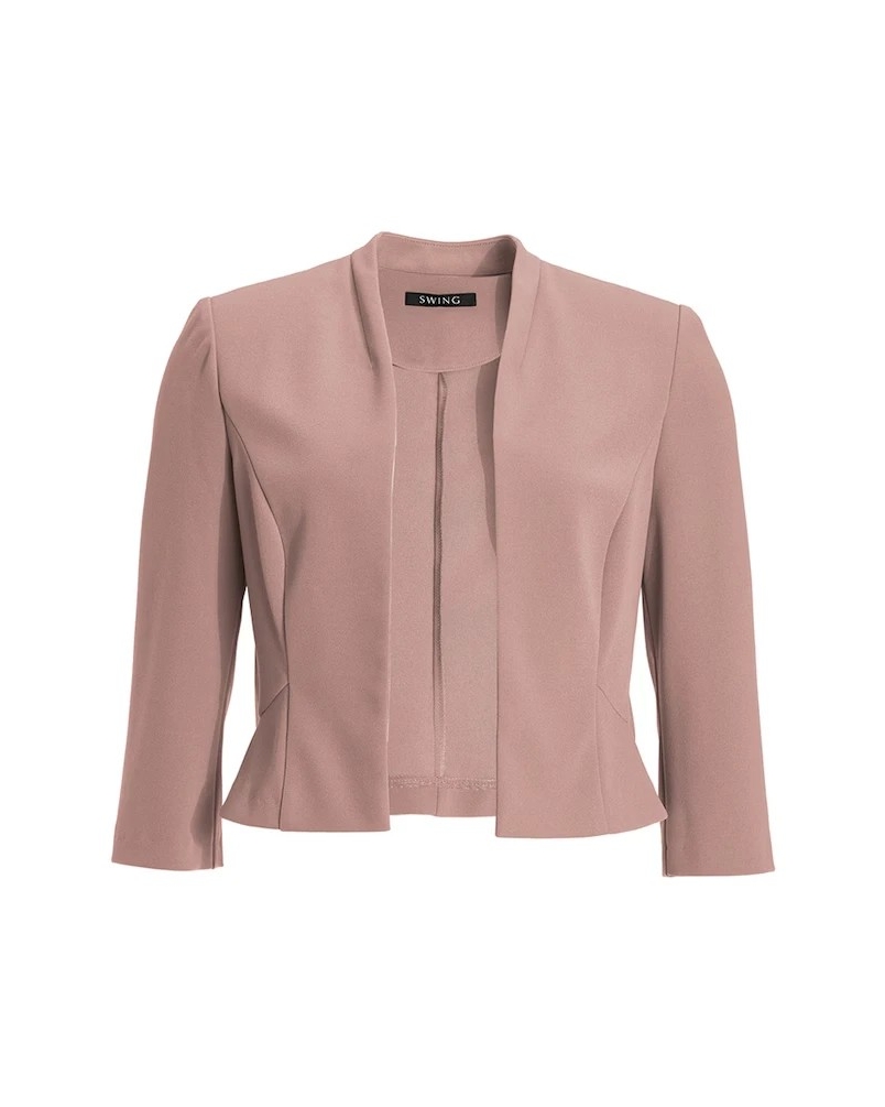 Swing jacket jersey crepe vintage pink vintage pink