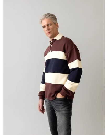 MOS MOSH GALLERY GRAHAM POLO SWEAT
