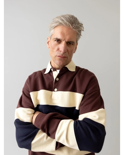 MOS MOSH GALLERY GRAHAM POLO SWEAT