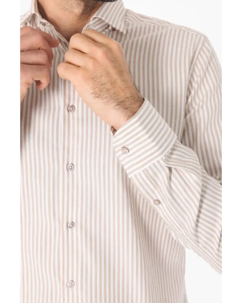 De Vent Henry sand stripe sand stripe h