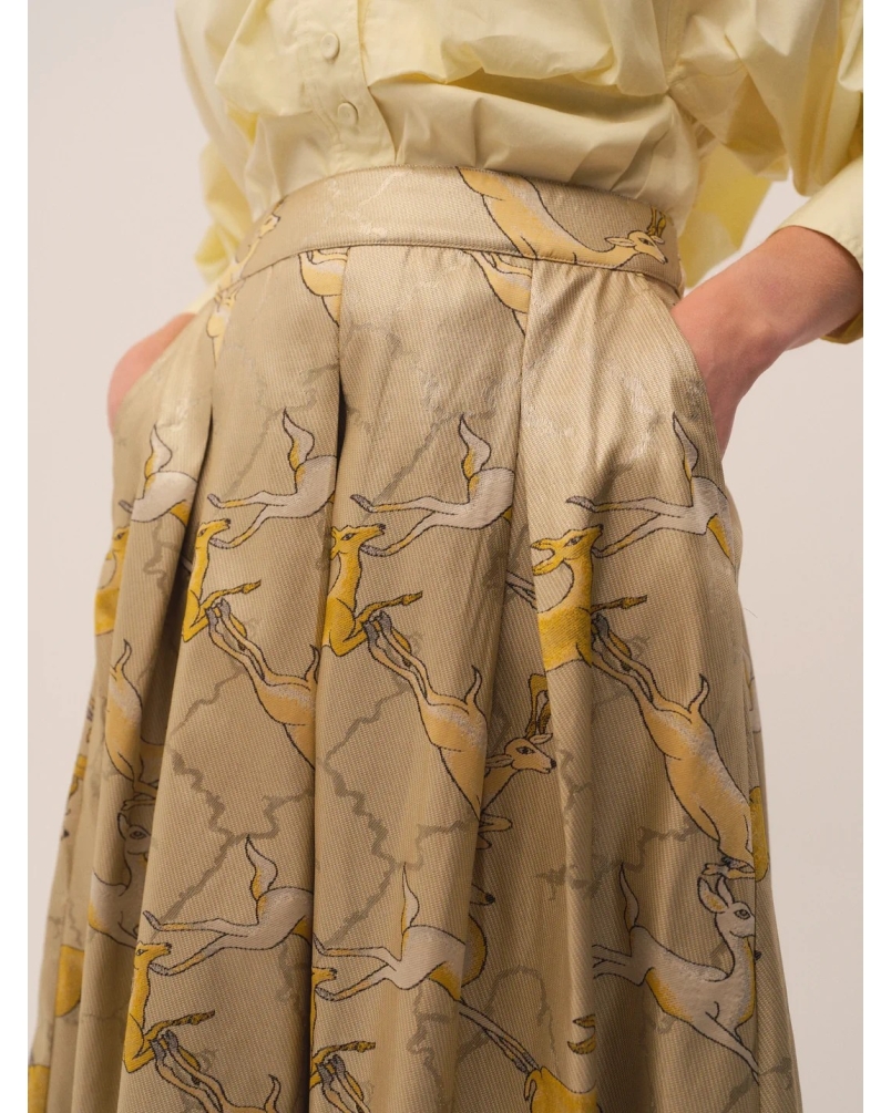 Gossia Lovisa Jo skirt soft lemon mix