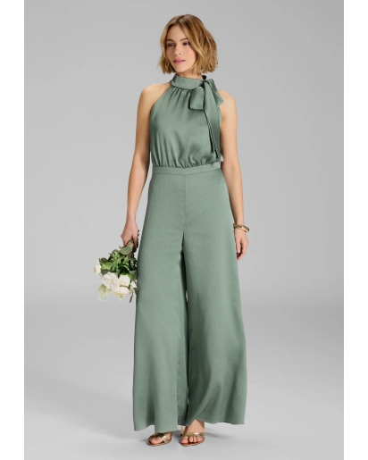 SWING Swing Jumpsuit with satin tie