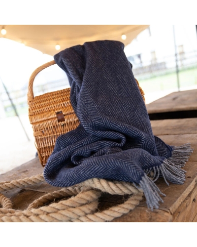 MERINO WOOL CASHMERE TROW (136x180)