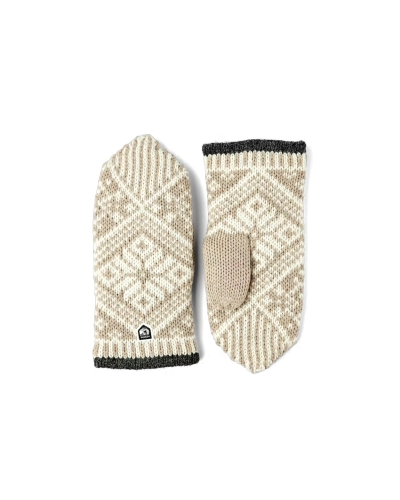 HESTRA NORDIC BEIGE OFFWHITE beige/offwhite