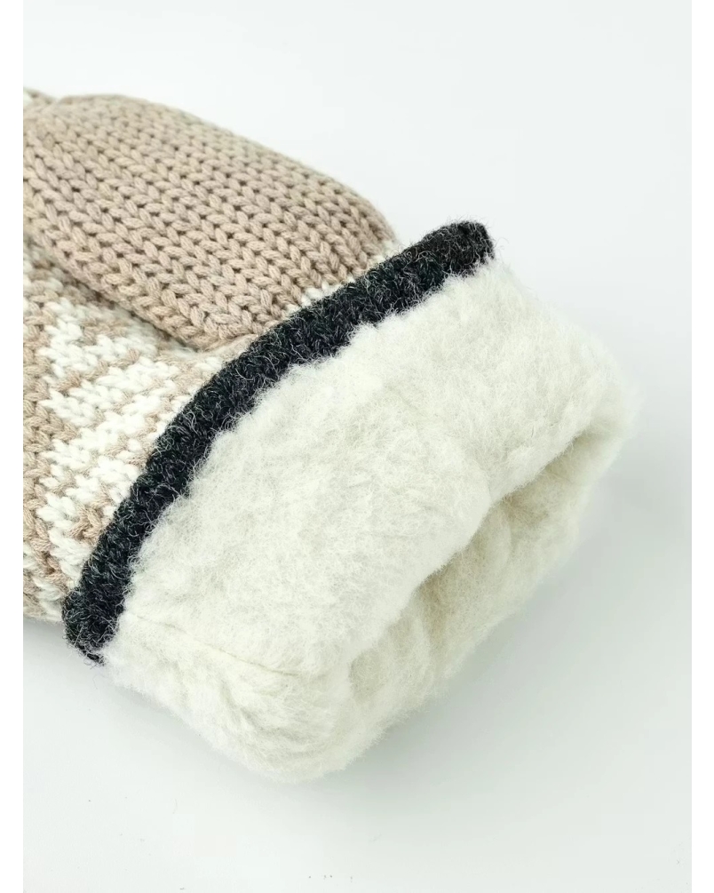 HESTRA NORDIC BEIGE OFFWHITE beige/offwhite