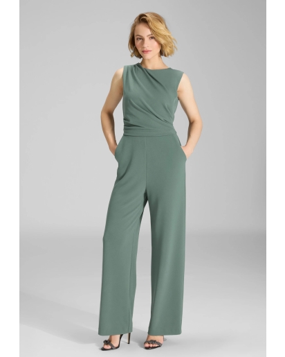 SWING Swing Jumpsuit crepe jersey deep slate