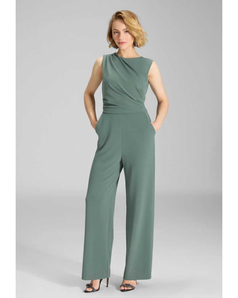 Swing Jumpsuit crepe jersey deep slate deep slate