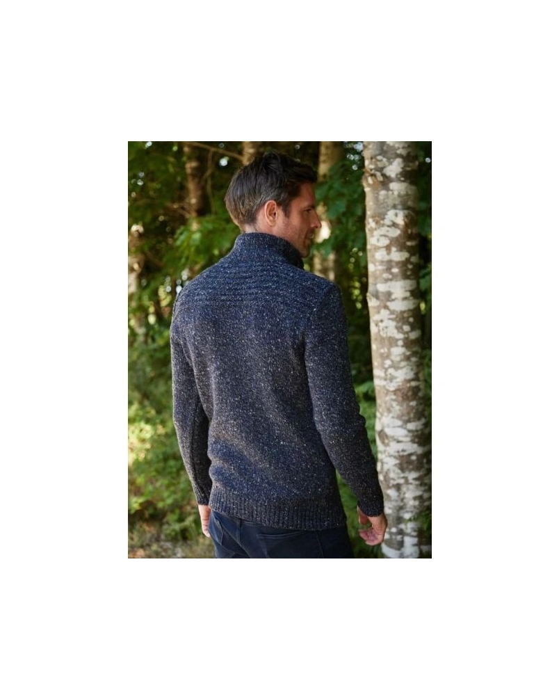 Fisherman Toggle sweater navy slate navy slate
