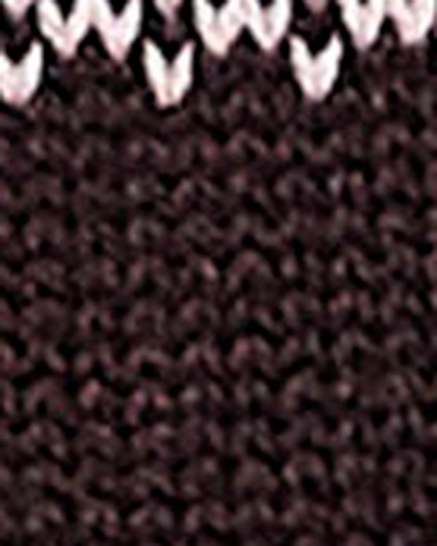 Barbour Darwen Fairisle rollneck jumper seal brown