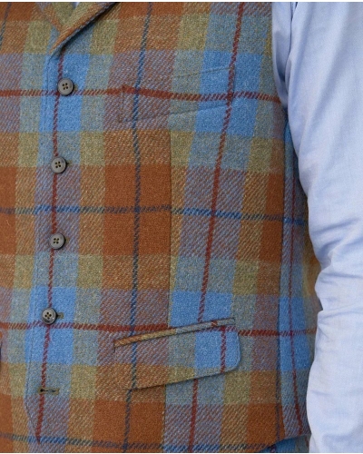 Wellington of Bilmore Wales gold tartan