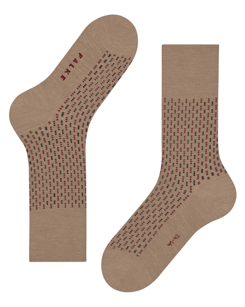 Falke Airport special edition heren sokken camel