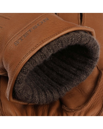 Stetson Gloves deer/cashmere brown-2