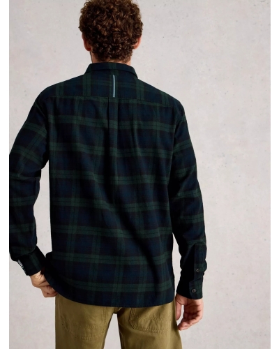 White Stuff blackwatch check shirt navy multi