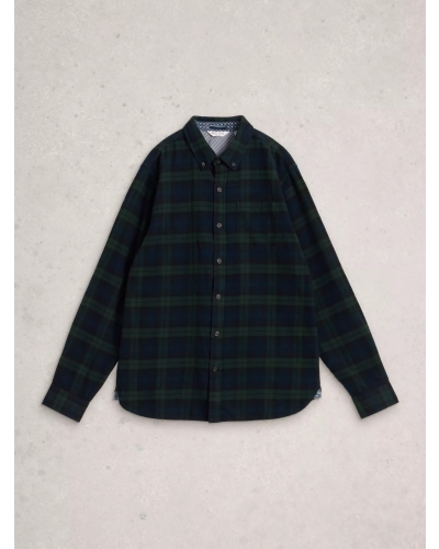 White Stuff blackwatch check shirt navy multi
