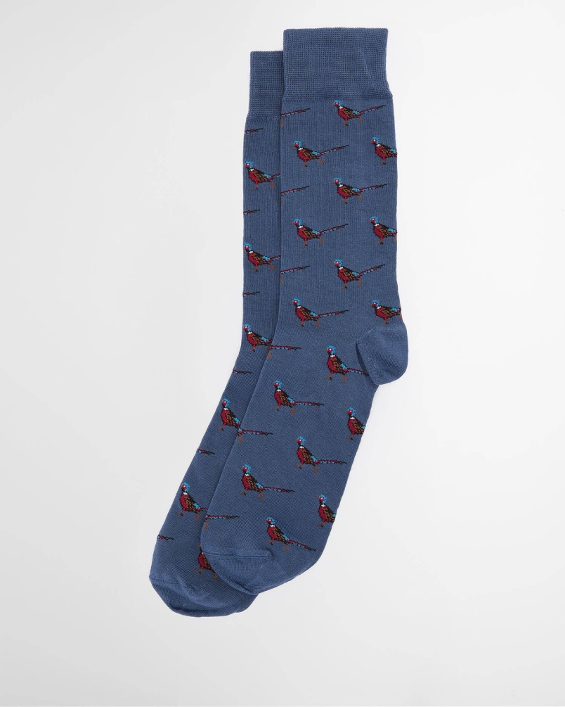 Barbour Mavin socks navy/pheasant