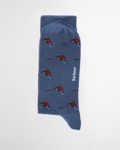Barbour Mavin socks navy/pheasant