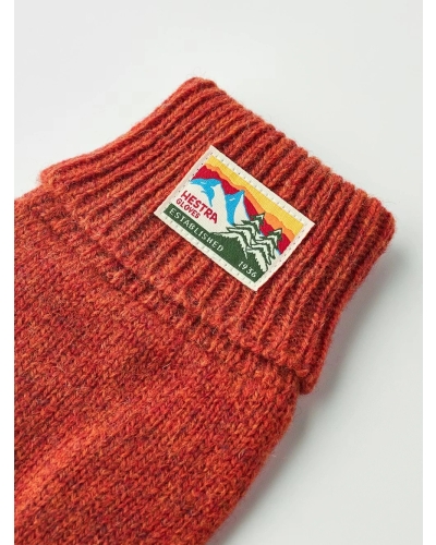 Hestra Raggwool brick red brick red