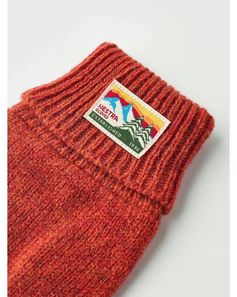 Hestra Raggwool brick red brick red