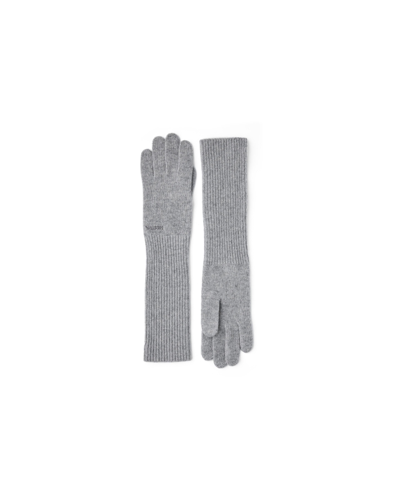 Hestra Cashmere dames handschoenen light grey