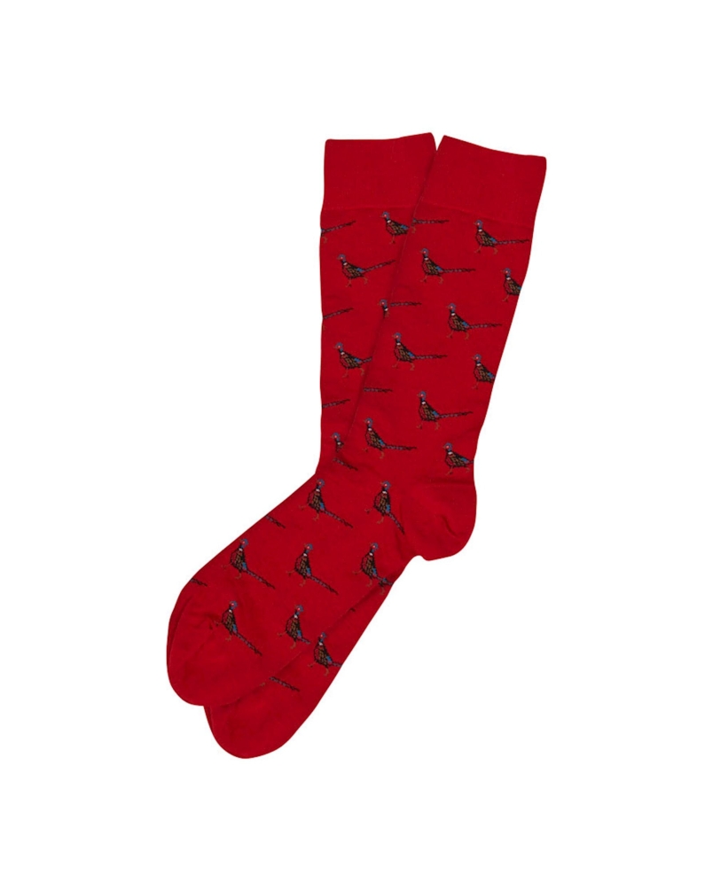 Barbour Mavin socks red/pheasant