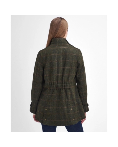 Barbour Fairfield wool jacket spiced pumpkin