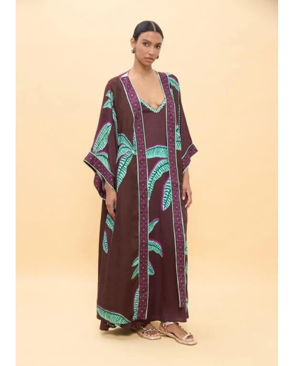 LOLA CASADEMUNT Lola Casademunt Palm tree kimono