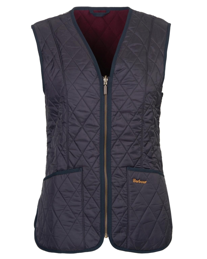 Barbour Fleece betty liner navy