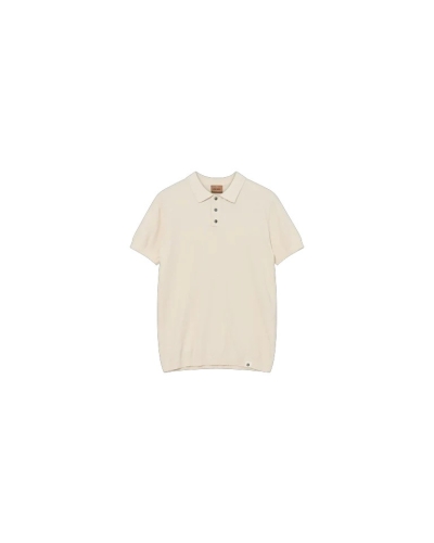 Mos Mosh Gallery Kyle boucle polo ecru