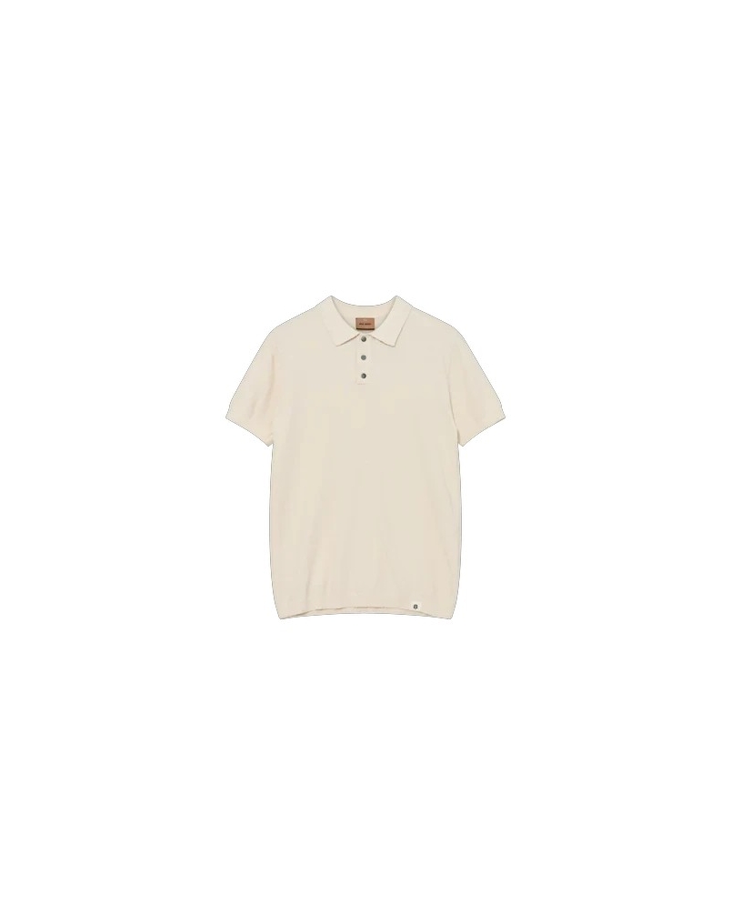 Mos Mosh Gallery Kyle boucle polo ecru