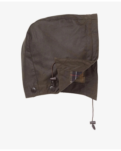 Barbour Classic Sylkoil hood olive