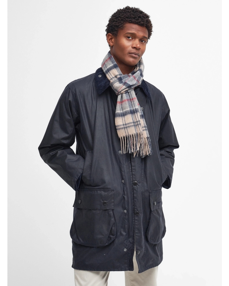 Barbour Wool cashmere tartan scarf dress