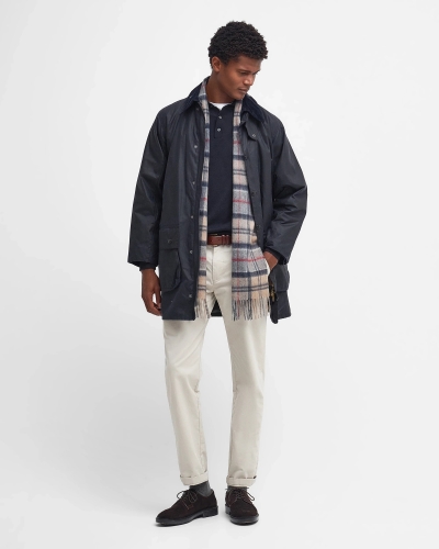 Barbour Wool cashmere tartan scarf dress