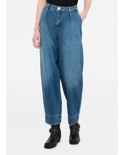 Liu Jo straight denim with shiny studs den.blu light s.wash
