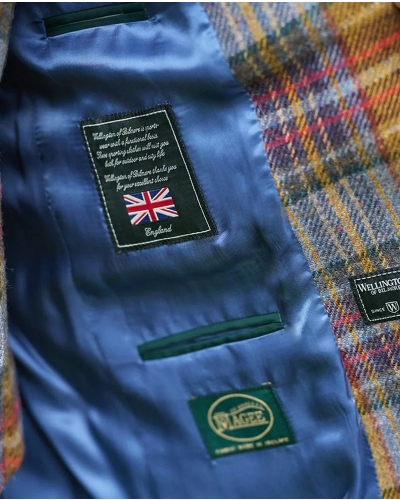 Wellington of Bilmore London Magee multicolor check