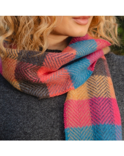 JOHN HANLY John Hanly Irish cashmere merino wool scarf