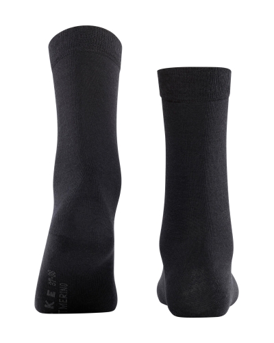 Falke Softmerino dames sokken black-