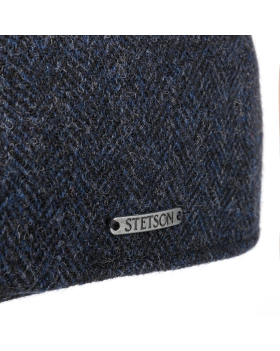 Stetson Texas wool herringbone dark navy