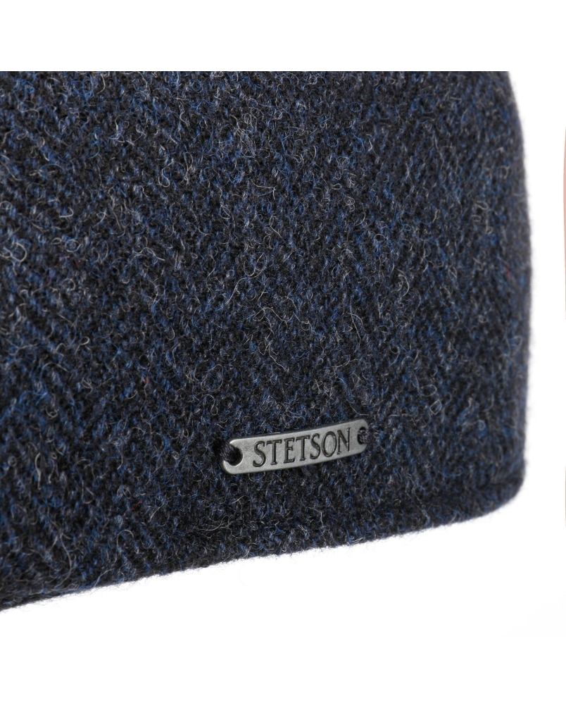 Stetson Texas wool herringbone dark navy