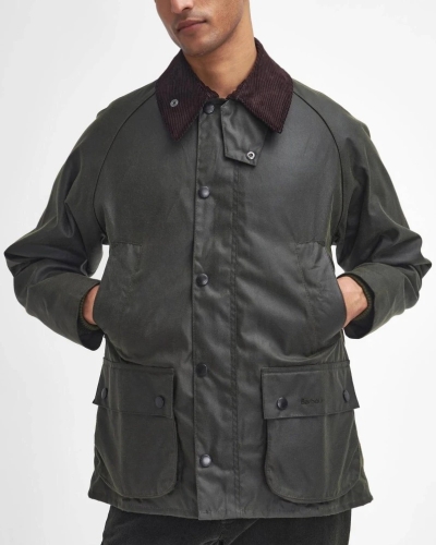 Barbour Classic Bedale waxed jacket olive