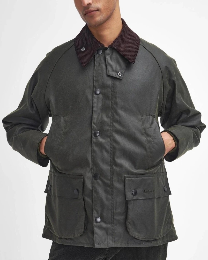 Barbour Classic Bedale waxed jacket olive