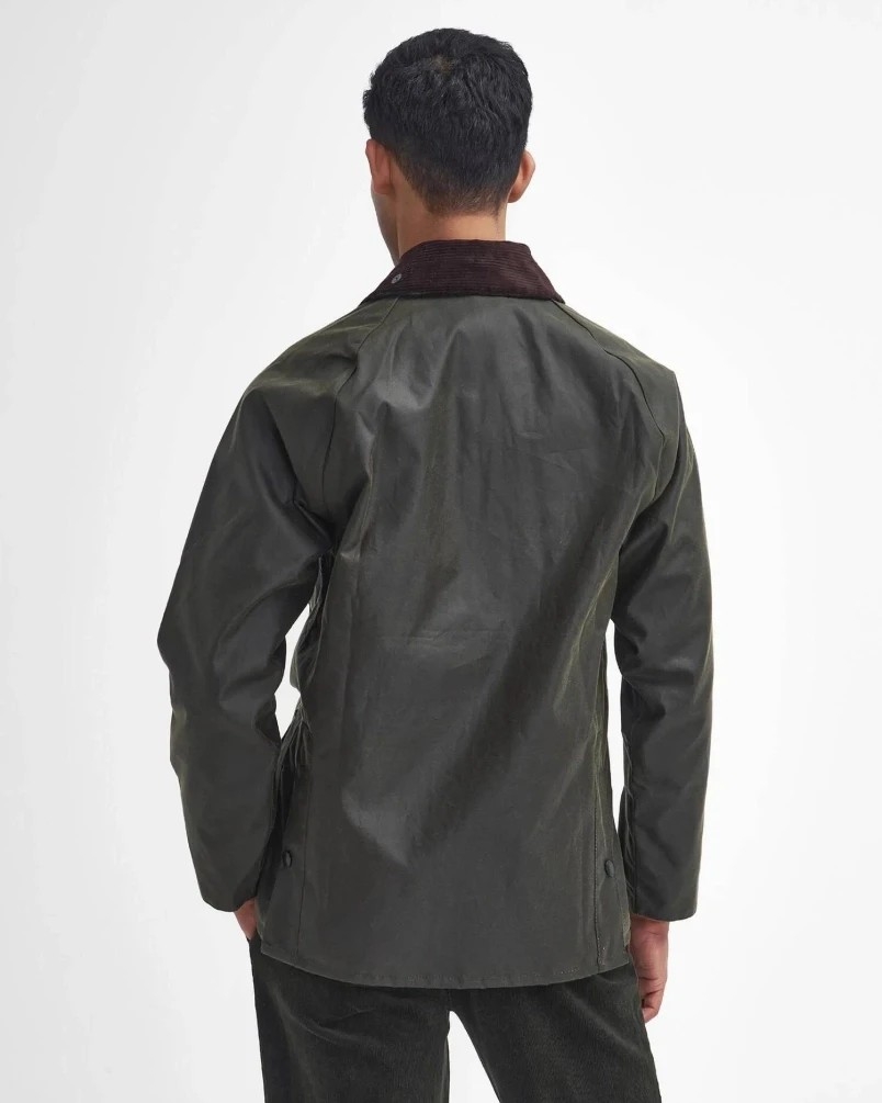 Barbour Classic Bedale waxed jacket olive