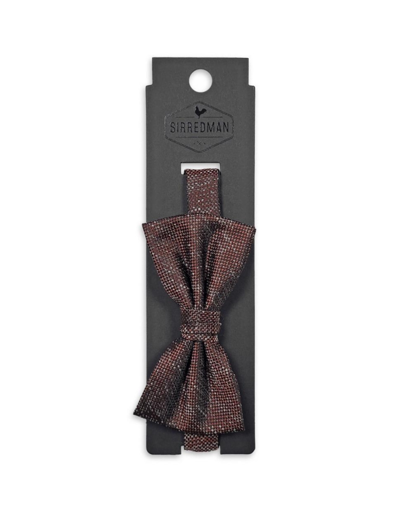 Sir Redman Bowtie Royal Ruby bordeaux/zwart/wit