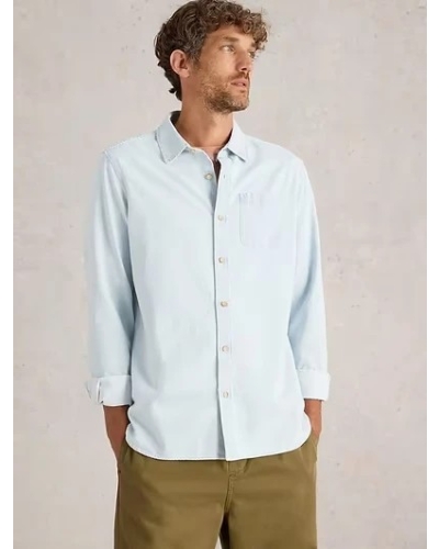 White Stuff Men's fine stripe shirt blue mlt blue mlt