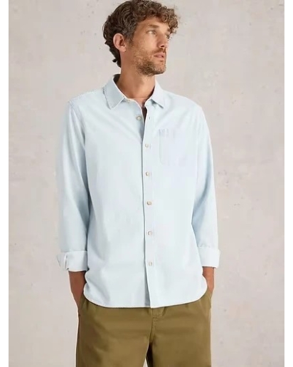 WHITE STUFF White Stuff Men's fine stripe shirt blue mlt