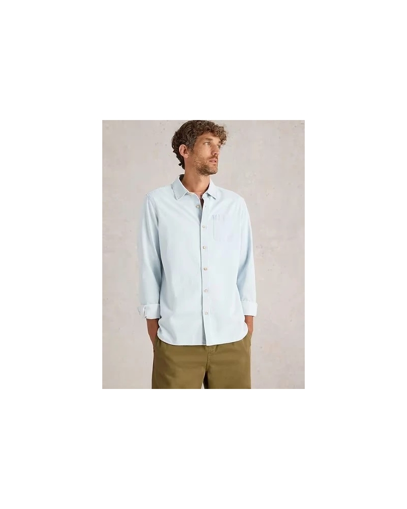 White Stuff Men's fine stripe shirt blue mlt blue mlt