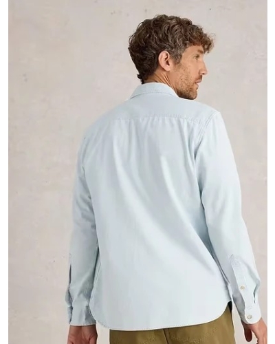 White Stuff Men's fine stripe shirt blue mlt blue mlt