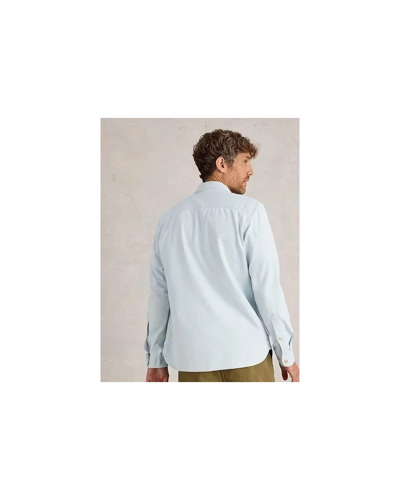 White Stuff Men's fine stripe shirt blue mlt blue mlt